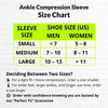 Ankle Brace Compression Sleeve (Pair) - Beige - Crucial Compression