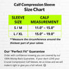 Compression Calf Guards (Pair) - Black - Crucial Compression