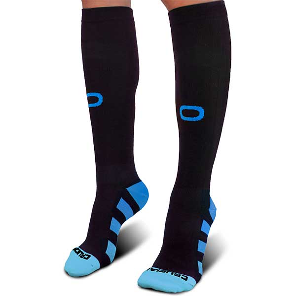 Ankle Brace Compression Sleeve (Pair) - Black - Crucial Compression