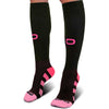 Compression Socks - Black/Pink - Crucial Compression