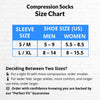 Ankle Compression Socks (2 Pairs) - Blue - Crucial Compression
