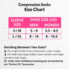 Compression Socks - Black/Pink - Crucial Compression