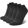 Ankle Compression Socks (2 Pairs) - Solid Gray - Crucial Compression