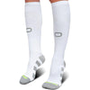 Compression Socks - White/Gray - Crucial Compression