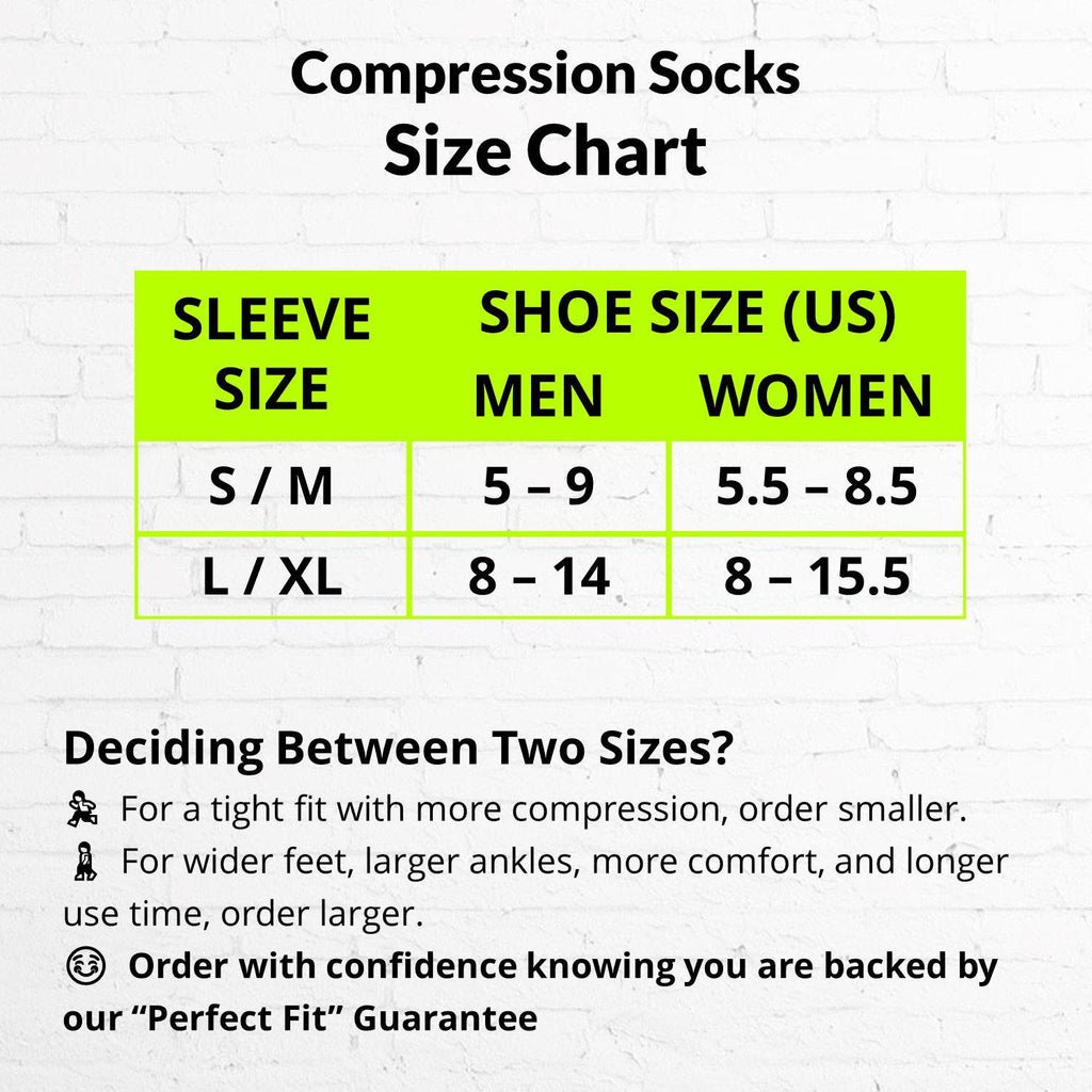 BASE Unisex Compression Socks - Black