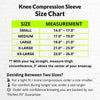 Knee Compression Sleeve (Pair) - Gray/White - Crucial Compression